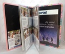 CARPETA COSIDA GRABADO NO HAY VIDA MEJOR P/REVISTAS Y TRATADOS 8X11cm COMBINADA