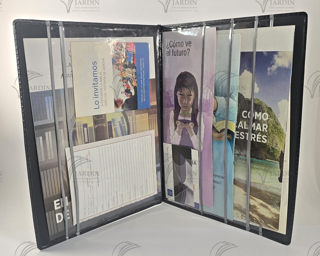 CARPETA FLEXIBLE GRABADO JW CALIFORNIA