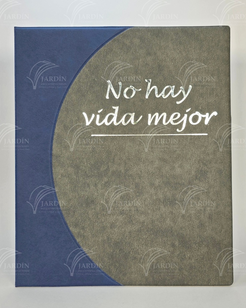 CARPETA P/REVISTAS Y TARJETA DE CONTACTO SELLADA NO HAY VIDA MEJOR COMBINADA