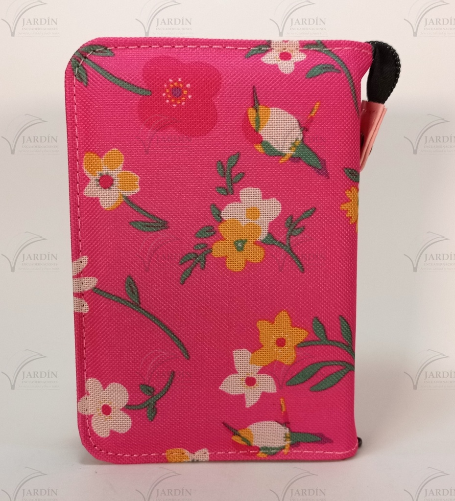 FORRO BIBLIA DE BOLSILLO C/CIERRE PASTA FLEXIBLE RELIEVE COMBINADA