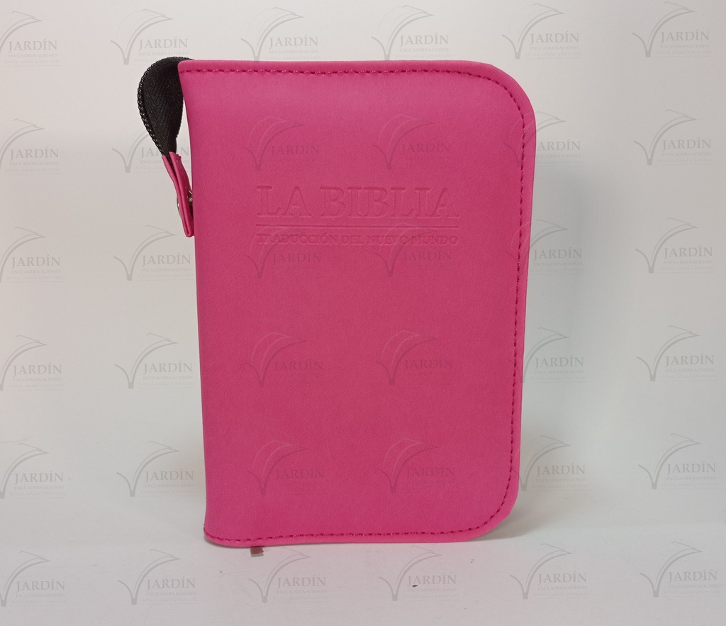 FORRO BIBLIA DE BOLSILLO C/CIERRE PASTA FLEXIBLE RELIEVE CALIFORNIA