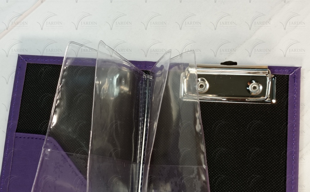 PORTA TRATADOS C/SUJETADOR COSIDO C/MICAS RELIEVE (NUEVO MODELO)