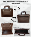 PORTAFOLIO PT-5 DOS BROCHES