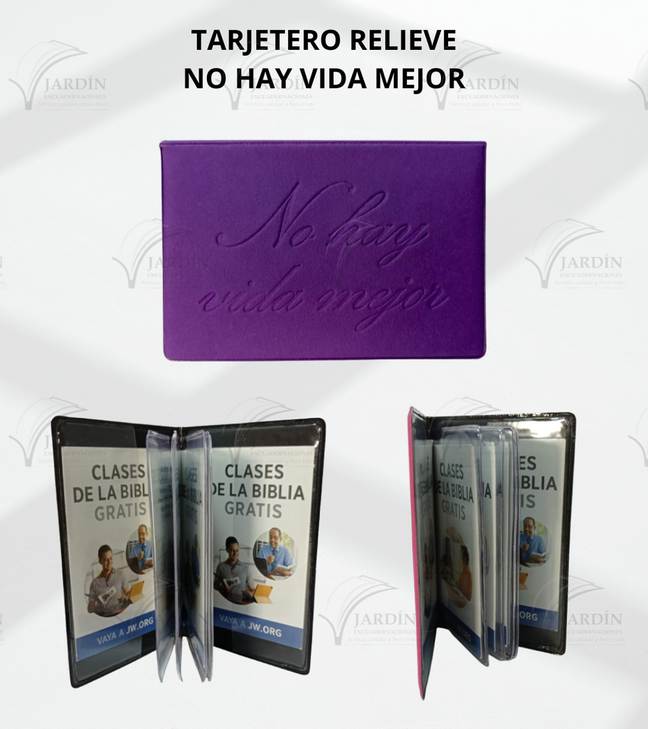 TARJETERO RELIEVE NO HAY VIDA MEJOR CALIFORNIA
