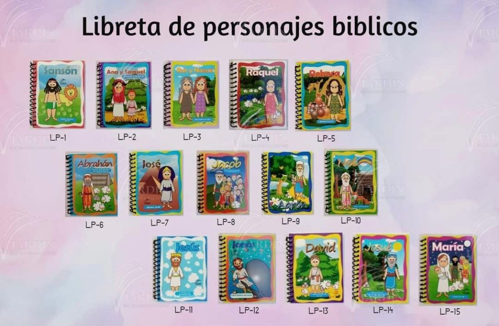 LIBRETA DE NOTAS PERSONAJES 70 H (SANSON)
