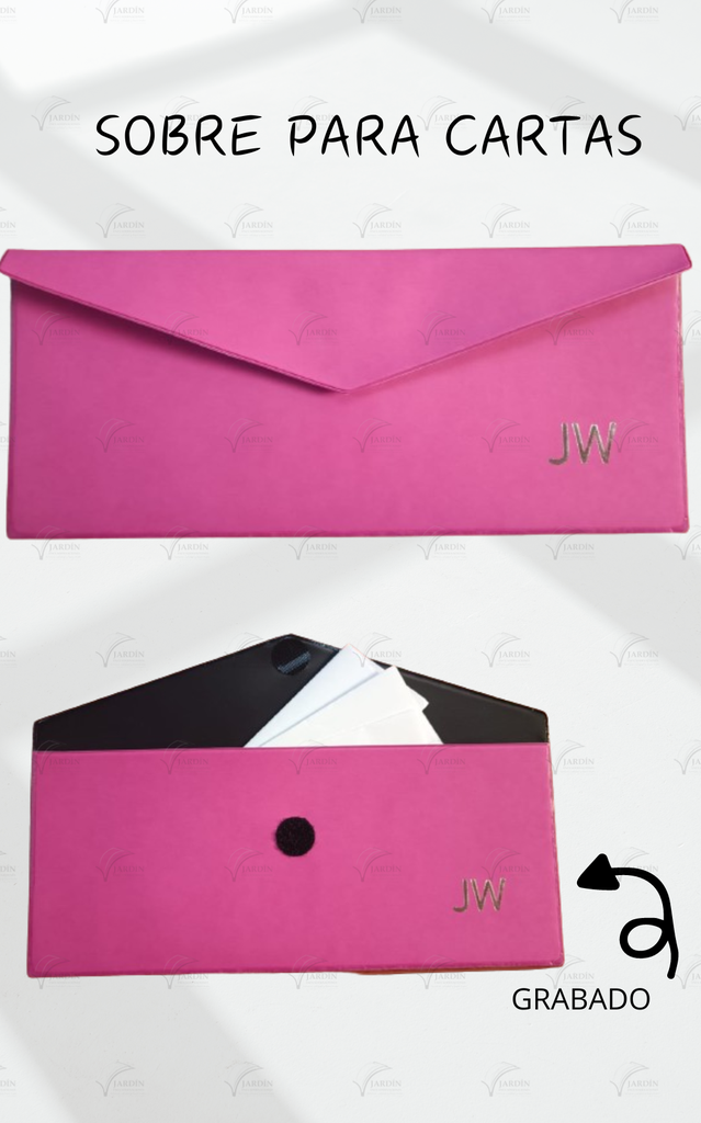 SOBRE PARA CARTAS CALIFORNIA FUCSIA