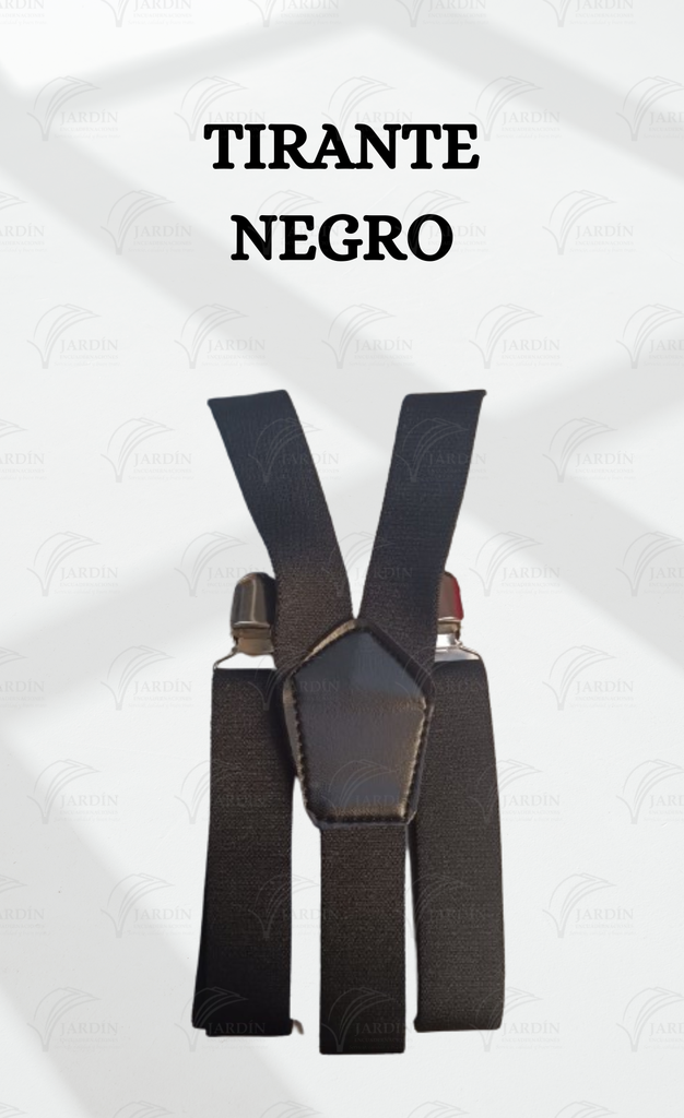 TIRANTE ADULTO-NEGRO