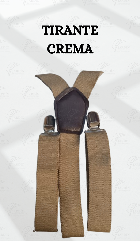 TIRANTE ADULTO-CREMA