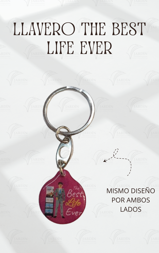 LLAVERO THE BEST LIFE EVER MOD.VINO