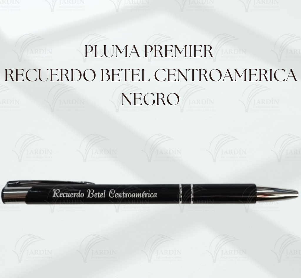 PLUMA PREMIER RECUERDO BETEL CENTROAMERICA NEGRO