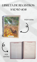 [LRD-09] LIBRETA DE REGISTROS DE CASA ENGARGOLADA 35 H. ( 11 X 14 CM) (SAL. 40:8)