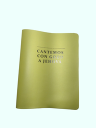 [CANT-G-L] FORRO CANTICO GRANDE FLEXIBLE GRABADO VERDE LIMON