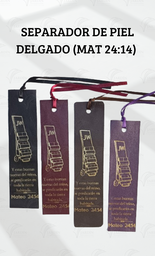 [SEP-M-N] SEPARADOR DE PIEL DELGADO (MAT 24:14) NEGRO