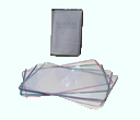 [FBBTI-TP] FORRO BIBLIA DE BOLSILLO INGLES TRANSPARENTE MORADO