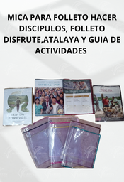 [MSA-TC] MICA VARIOS (FOLLETO HACER DISCIPULOS, FOLLETO DISFRUTE, ATALAYA, GUIA DE ACTIVIDADES)  CAFÉ