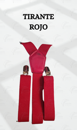 [TIR-R] TIRANTE ADULTO-ROJO
