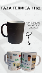 [TZ-01N] TAZA TERMICA NEGRA 11 ONZ. MOD.(01) NO HAY VIDA MEJOR 2 TIM. 4:5- HOMBRE