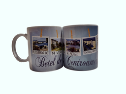 [TZ-19Z] TAZA TERMICA AZUL 11 ONZ. MOD.(19) BETEL DE CENTRO AMERICA AZUL 5 IMÁGENES