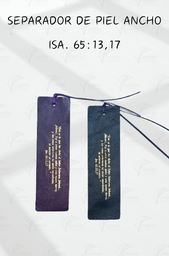 [SEP-ISP] SEPARADOR DE PIEL ANCHO (ISA. 65:13,17) MORADO