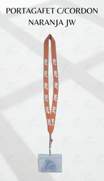 [GAF-N] PORTAGAFET C/CORDON NARANJA JW