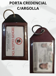 [GAF14-CVN] PORTA CREDENCIAL C/ARGOLLA - CALIFORNIA VINO