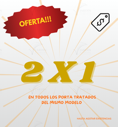 PORTA TRATADOS TIPO TRÍPTICO TRANSPARENTE