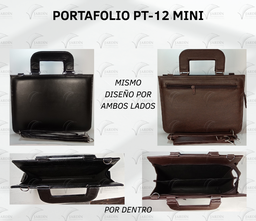 PORTAFOLIO PT-12 (25 X 18CM) MINI