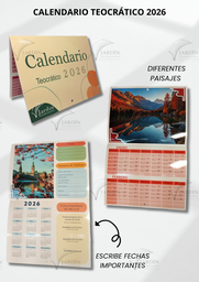 [CAL26] CALENDARIO TEOCRÁTICO 2026